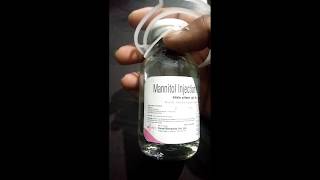 mannitol injection  mannitol injection uses in hindi [upl. by Hugibert751]