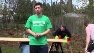 “How to play beer die” Beer die rules introductory video [upl. by Ainola]