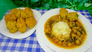 POTAJE DE GARBANZOS CON ESPINACAS POTAJE DE VIGILIA  RECETA FÁCIL [upl. by Caesar]