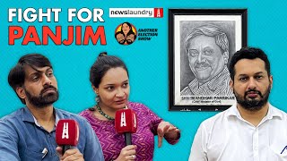 Chasing Utpal Parrikar in Panaji  Goa Elections 2022  AnotherElectionShow [upl. by Trovillion]