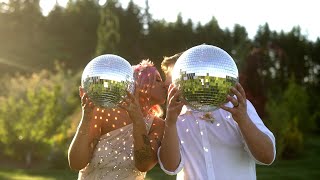 Disco Ball Themed Party Wedding [upl. by Jabon]