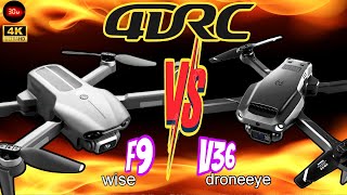 4DRC F9 vs 4DRC V36 Drone Comparison [upl. by Uno]