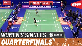 VICTOR Hong Kong Open 2023  Carolina Marin ESP 3 vs Gregoria Mariska Tunjung INA 5  QF [upl. by Scheers]