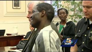 Convicted killer laughs as victims sister addresses court at sentencing [upl. by Inohtna86]