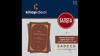 📚 Elmalılı Muhammed Hamdi Yazırın Yeni Meâli Sadece Kitapidealcomda [upl. by Rapp]