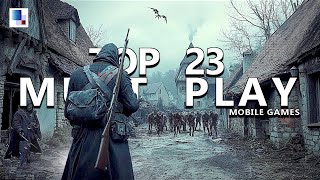 Top 23 HUGE quotNEWLY RELEASEDquot Mobile Games of NOVEMBER 2024 [upl. by Nonnair]