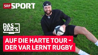 Auf die harte Tour  Sven Ivanić versucht sich im Rugby «Das VAR’s» Folge 57  SRF Sport [upl. by Nawuq]