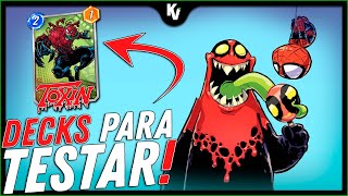 TOXIN SPOTLIGHT  DECKS PARA TESTAR SINERGIAS E COMO A CARTA FUNCIONA  MARVEL SNAP [upl. by Noiram]