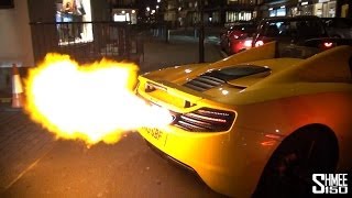 McLaren 12C is a SuperFlamethrower to the Max [upl. by Seward]