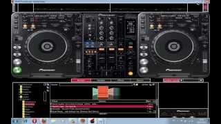 Emitir radio con Virtual dj tutorial con voz [upl. by Asilanom]