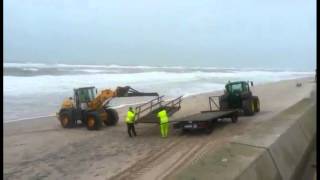 Orkan Felix Video1  Liveberichte vom Sturm auf Sylt [upl. by Nhguaved]