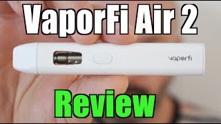 VaporFi Air 2 Mini Vaporizer  Black Note Encore Review [upl. by Block879]