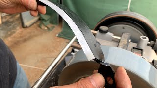 Sharpening a Draw Shave Knife with Tormek T8 [upl. by Adrien3]