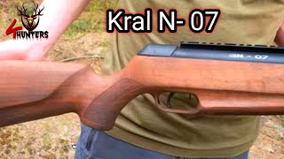 KRAL ARMS N07W AIR RIFLE WITH SPARE SPRING PISTON SEAL amp BARREL SEAL [upl. by Juline]