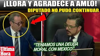 NO AGUANTO LAS LÁGRIMAS AGRADECIÓ A AMLO [upl. by Frank581]