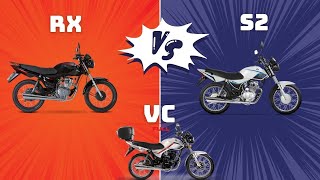 Comparativa de Gilera VC 150 Full  Zanella RX Z7 y Motomel S2 [upl. by Frere]