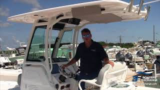 Everglades 253CC Boat Walkthrough  Boaters Exchange [upl. by Saixela158]