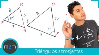 Triángulos semejantes │ejercicios [upl. by Ailahk]