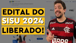 EDITAL DO SISU 2024 LIBERADO  COMO FUNCIONARÁ O SISU 2024 REGRAS DATAS LISTA DE ESPERA E ETC [upl. by Accalia]