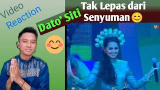 Dato Sri Siti Nurhaliza  TARI TUALANG TIGA ASK2005  🇮🇩 Reaction [upl. by Cand]