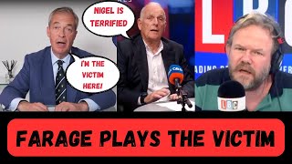 Disgraced tabloid hack wants James OBrien sacked as Farage plays the victim [upl. by Nhar]