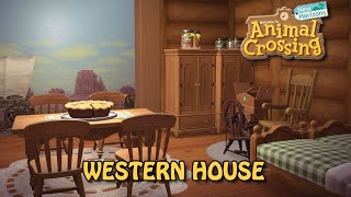 western house 💖🥰 ACNH house design inspiration  360° Video Shorts [upl. by Jacquenette600]