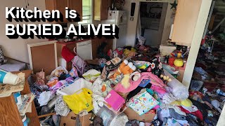 Cleaning a massively hoarded house for FREE [upl. by Irwinn99]