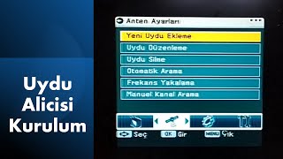 Uydu Alıcısı Kurulumu  Eski Tip Uydu Alıcısı Basit Cihaz [upl. by Arihs]