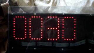 7 segment display clock [upl. by Sweyn]