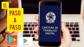 CARTEIRA DE TRABALHO DIGITAL  COMO OBTER [upl. by Bazluke]