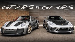 Battle of the Weissachs  GT3 RS vs GT2 RS [upl. by Meehsar]