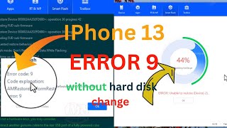 ERRORUnable to restore iDevice2 stock 44  ERROR9  all Iphone 1 solution [upl. by Jennilee277]