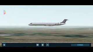 🏆DAILY Challange Fast Landing CRJ900  Sao PauloCongonhas Airport [upl. by Hofstetter]