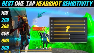 2024 Free Fire Max Auto Headshot Sensitivity  2gb 4gb 6gb Ram Headshot Sensitivity Setting [upl. by Ysied]