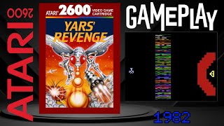 YARS REVENGE  Atari 2600 Gameplay [upl. by Eelanej]