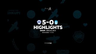 HIGHLIGHTS  SHKUPI 5  0 Bregallnica 29102021 [upl. by Nylteak735]