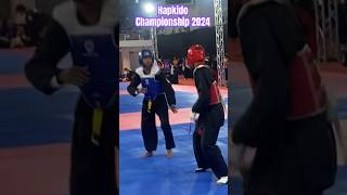 Hapkido Sparring Contest  M 68kg  Championship 2024 hapkido kick spinkick frontkick kicking [upl. by Ahel]