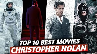 Christopher Nolan  Top 10 Best Movies in hindi dubbed [upl. by Bride]