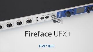 MADI Thunderbolt technology and USB 3 Audio Interface  RME Fireface UFX [upl. by Macnair]