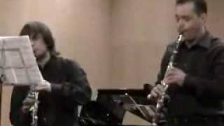 Clarinet Duo Mendelssohn [upl. by Lisetta]