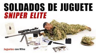 SOLDADOS DE JUGUETE SNIPER ELITE Toys Review en español [upl. by Naillimxam]