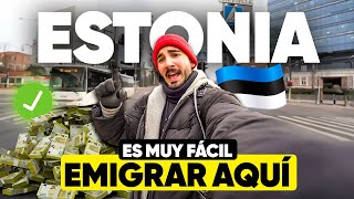 🇪🇪 ASÍ ES EL PAÍS MÁS FÁCIL para EMIGRAR A EUROPA SIENDO LATINO  Estonia [upl. by Yerffe]