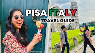 Leaning Tower Of Pisa Day Trip  Italy Travel Guide Hindi Vlog  English Subtitles [upl. by Aldus752]