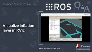 ROS QampA 108  Visualize inflation layer in RViz [upl. by Leinaj]