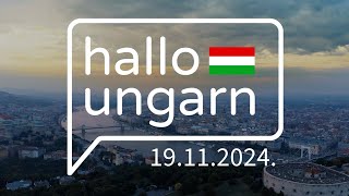 hallo ungarn – Kurznachrichten am 19112024 [upl. by Wills]