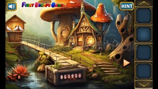 FEG Mystery Mushroom House Escape Walkthrough FirstEscapeGames [upl. by Eng]