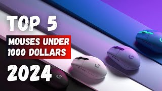 Top 5 Best Mice Under 1000 In 2024 Review [upl. by Nareik]