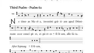 Officium Parvum Beatae Mariae Virginis Lauds in Advent [upl. by Nylarat]