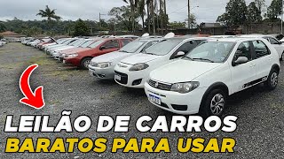 O MELHOR LEILÃO PARA COMPRAR CARROS PARA USO PRÓPRIO [upl. by Sancho340]