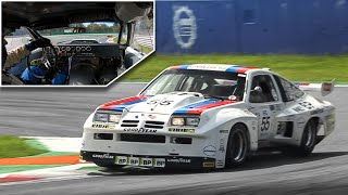 A Monza in Monza Chevrolet Monza IMSA w Nascar Sounding V8 Engine  OnBoard [upl. by Agnizn]